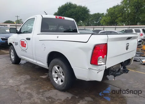 2022 Ram 1500 Classic Tradesman 4X2 6'4 Box from USA, damaged, VIN 3C6JR6AT9NG210824